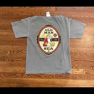 Grumpy old man of the sea Disney cruise line t shirt size medium gray